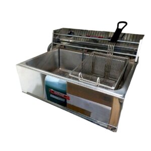 桌上單缸雙簍電炸爐(14L) Table Top Electric Fryer (14L)